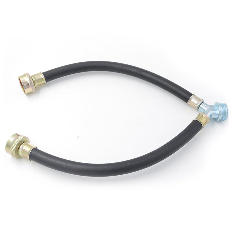 TT FLEX موصل خرطوم خلط غسالة TT FLEX المطاطي، تركيبات 3/4"، طول 1 قدم (12") - Image 2